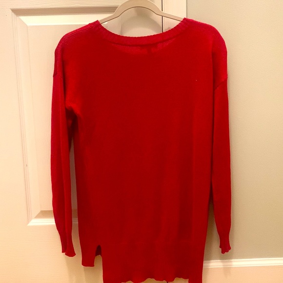 Cupio Red Sparkle Sweater - Picture 3 of 3